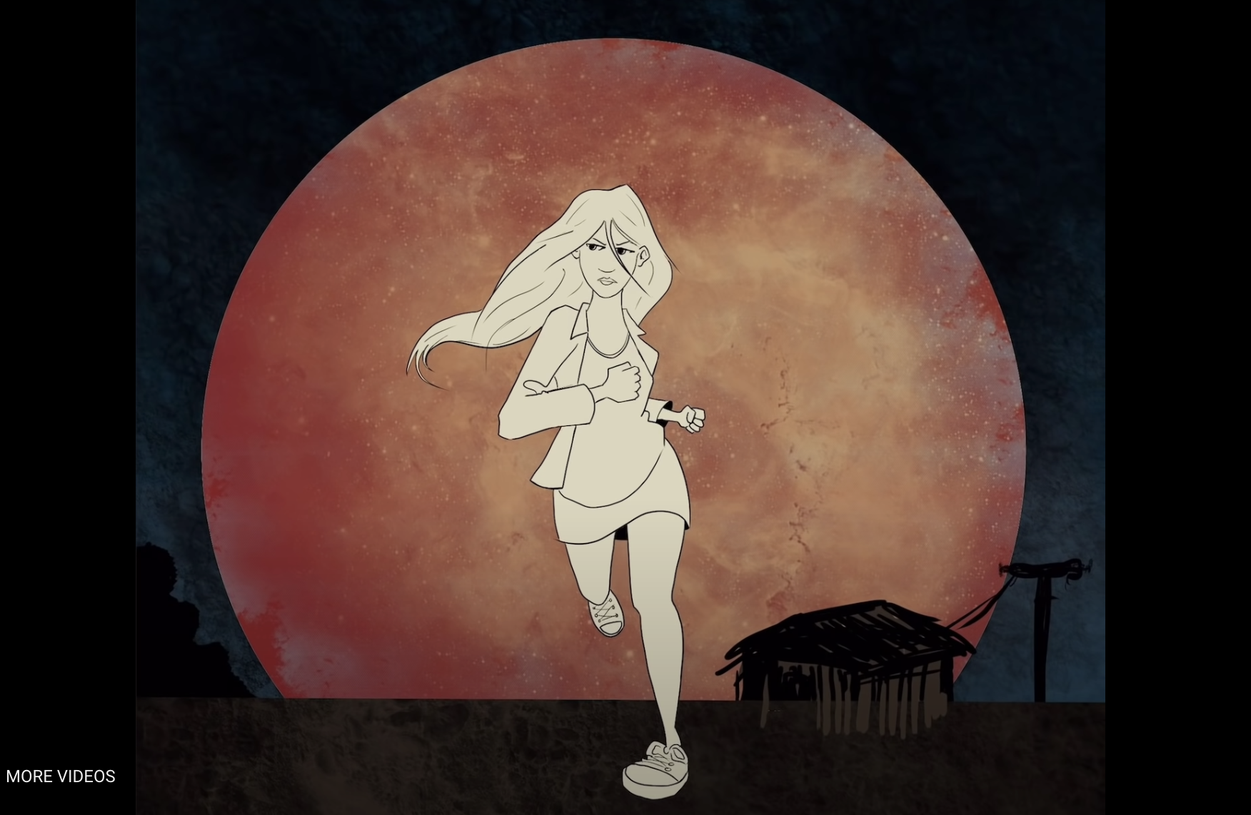 Outrun the moon video
